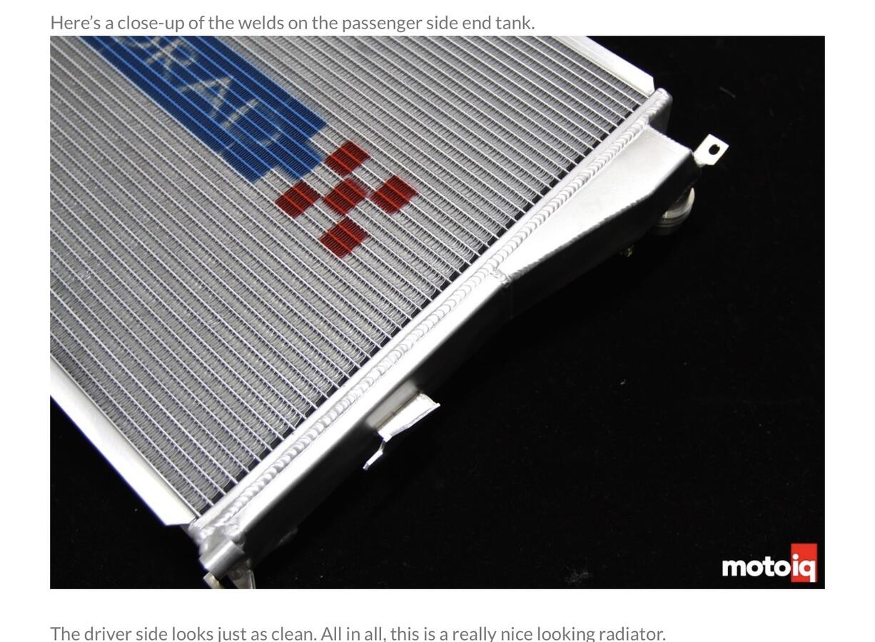 Radiator Recommendation - NA M3 Forums