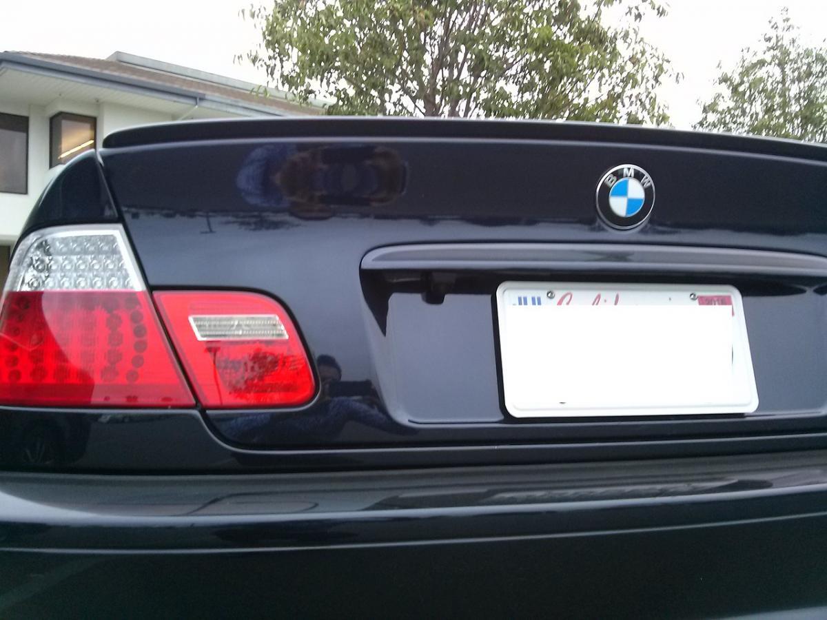 e46 reverse camera