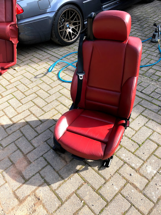 Leather seat - repair OEM seat or replace w/ Lseat?