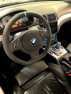 Custom e46 online steering wheel