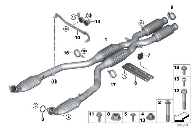 Click image for larger version  Name:	RealOEM E9x M3 exhaust center section.png Views:	0 Size:	172.8 KB ID:	130978