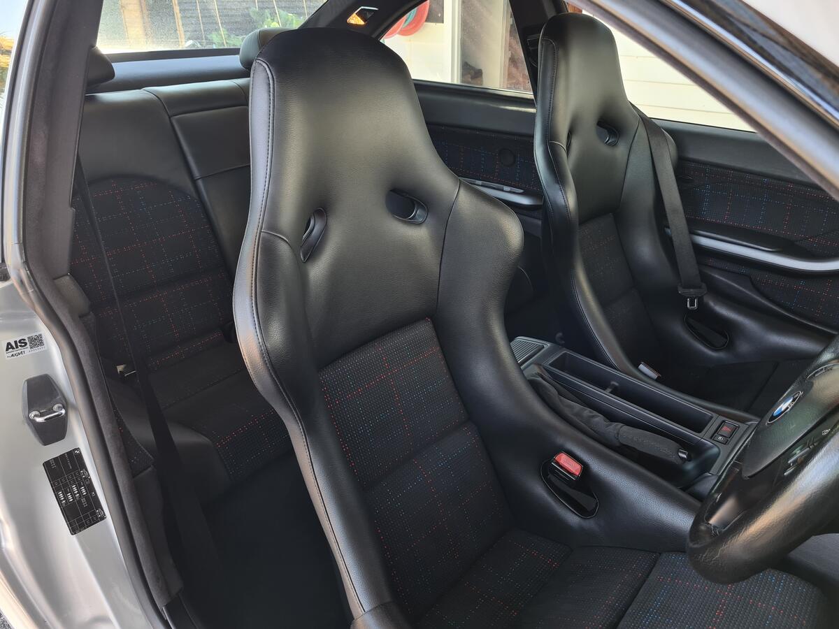 I took a used e46 M3 seat and made it into an office chair. Its