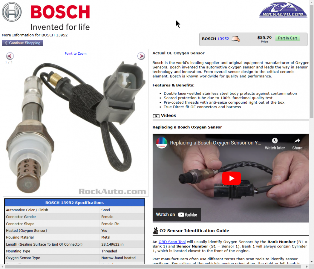 E46 M3 Bosch Oxygen Sensor guide NA M3 Forums