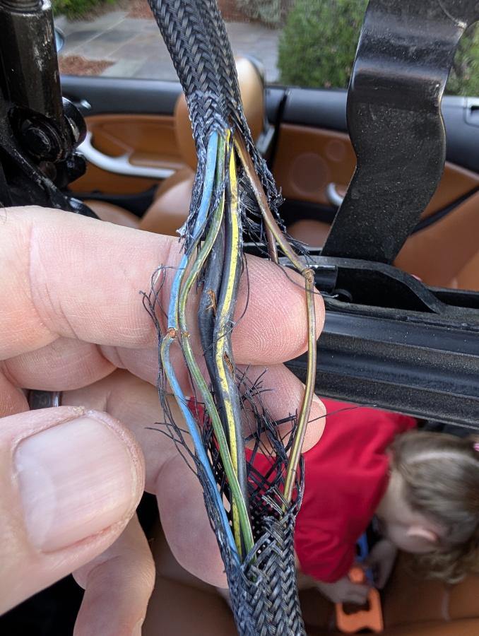 Break over driver's seat