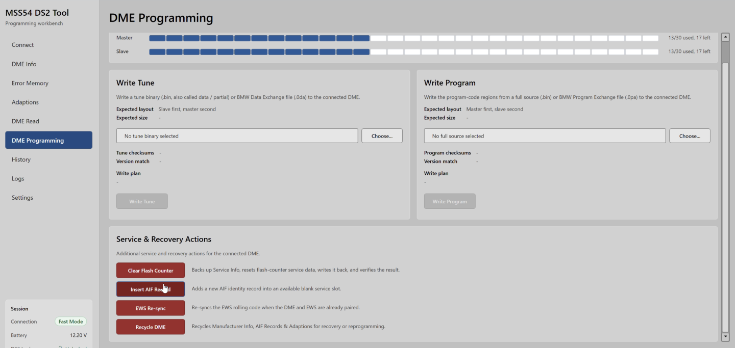 Click image for larger version  Name:	6-DME Programming Screen.png Views:	0 Size:	176.0 KB ID:	355307