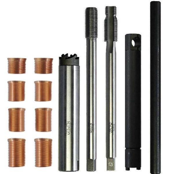 Spark plug tap on sale and die set